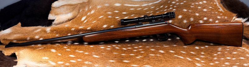 ​Browning Arms Co. T-Bolt .22 LR Rifle Redfield 4x Scope – Made in Belgium