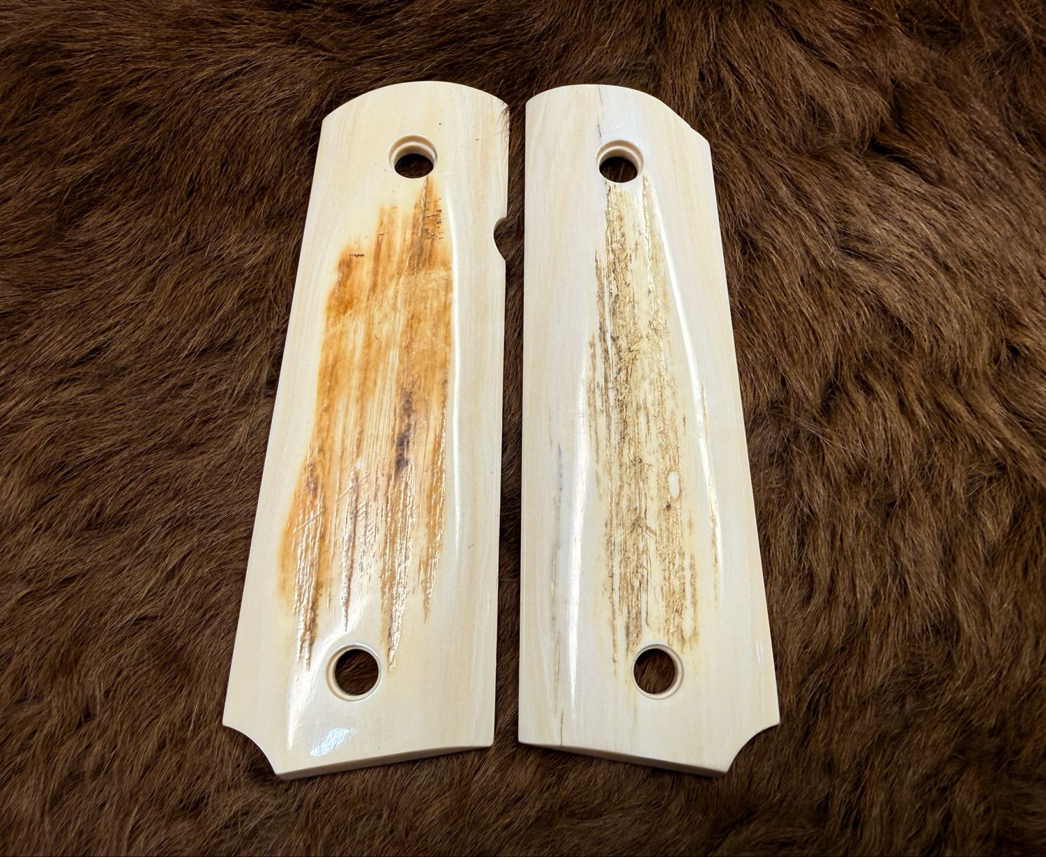 Mammoth Ivory Grips for 1911