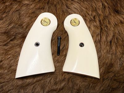 Colt White Ivory Grips for Python Service Model (AVAILABLE TO TEXAS RESIDENTS ONLY)