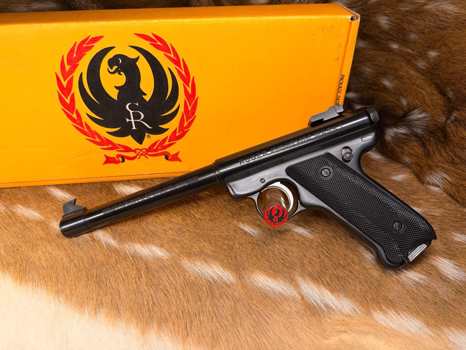 Ruger Mark I Target Pistol .22 LR with Box and Shipper Ruger Mark I Target Pistol .22 LR with Box and Shipper