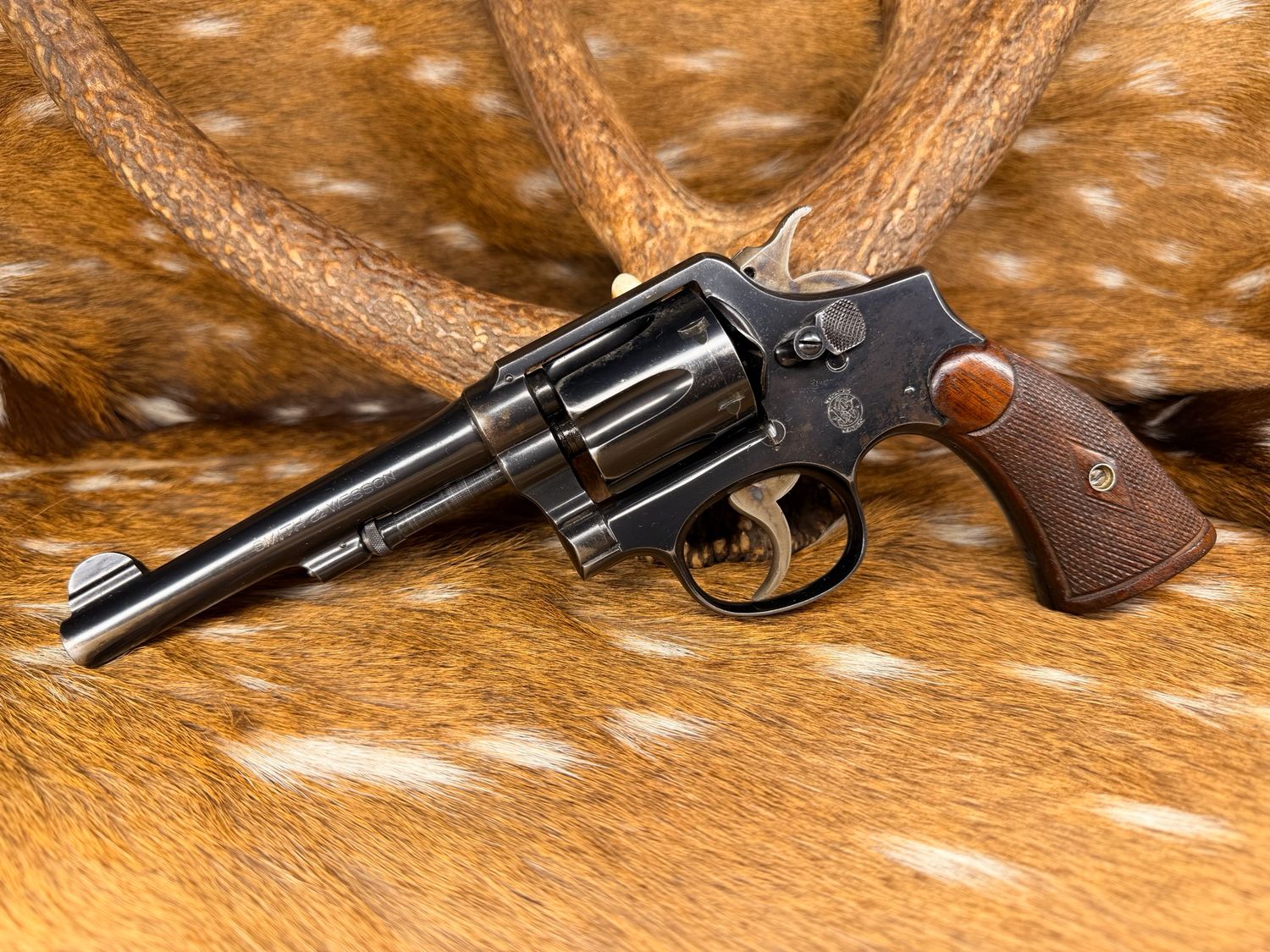 Smith & Wesson .38 Military & Police Model of 1905 – Pre-War Revolver – Smith & Wesson .38 Military & Police Model of 1905 – Pre-War Revolver –