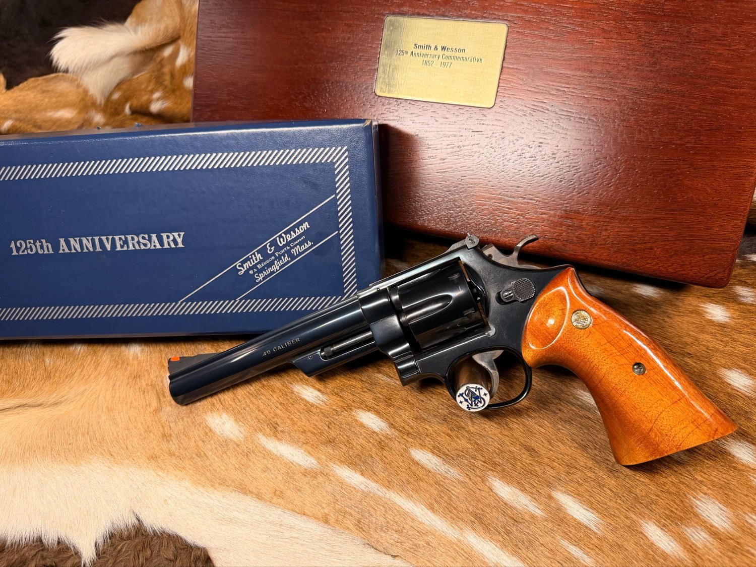 Smith & Wesson Model 25-3 125th Anniversary Commemorative Revolver – .45 Colt