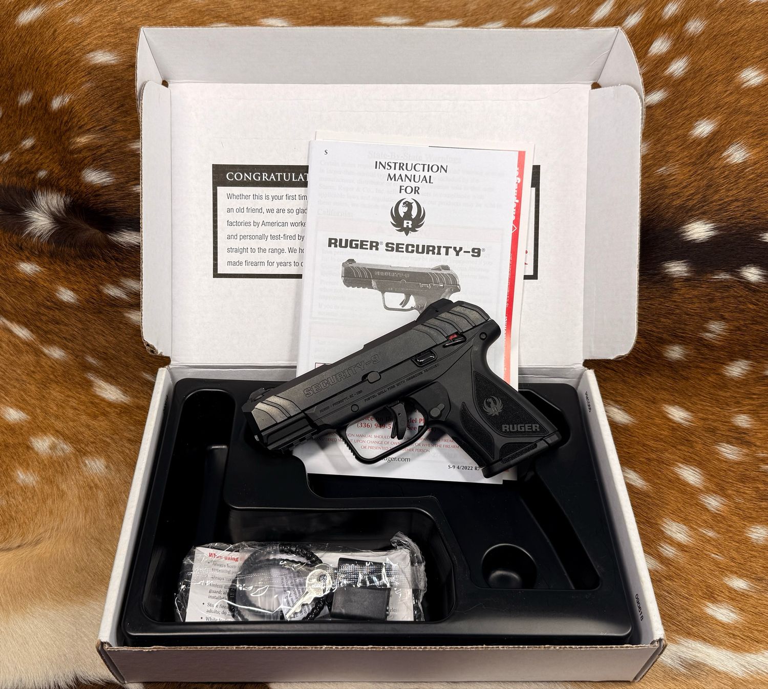 Ruger Security-9 9mm Luger Pistol