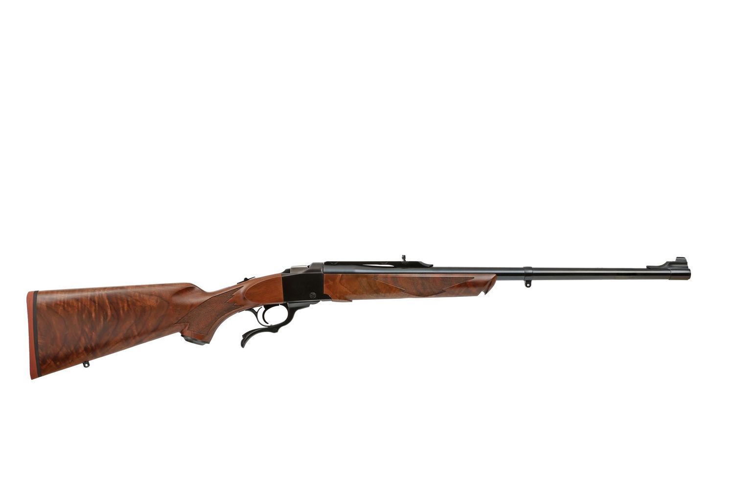 Ruger No. 1 348 Win – Blued with High Grade Walnut Ruger No. 1 348 Win – Blued with High Grade Walnut