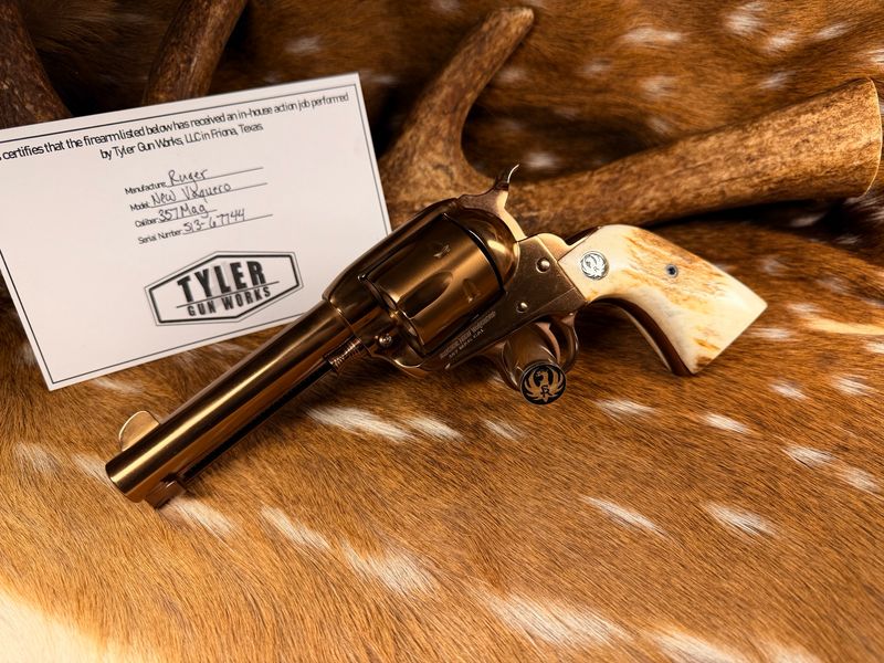 Ruger New Vaquero.357 Magnum with Custom Upgrades Ruger New Vaquero.357 Magnum with Custom Upgrades