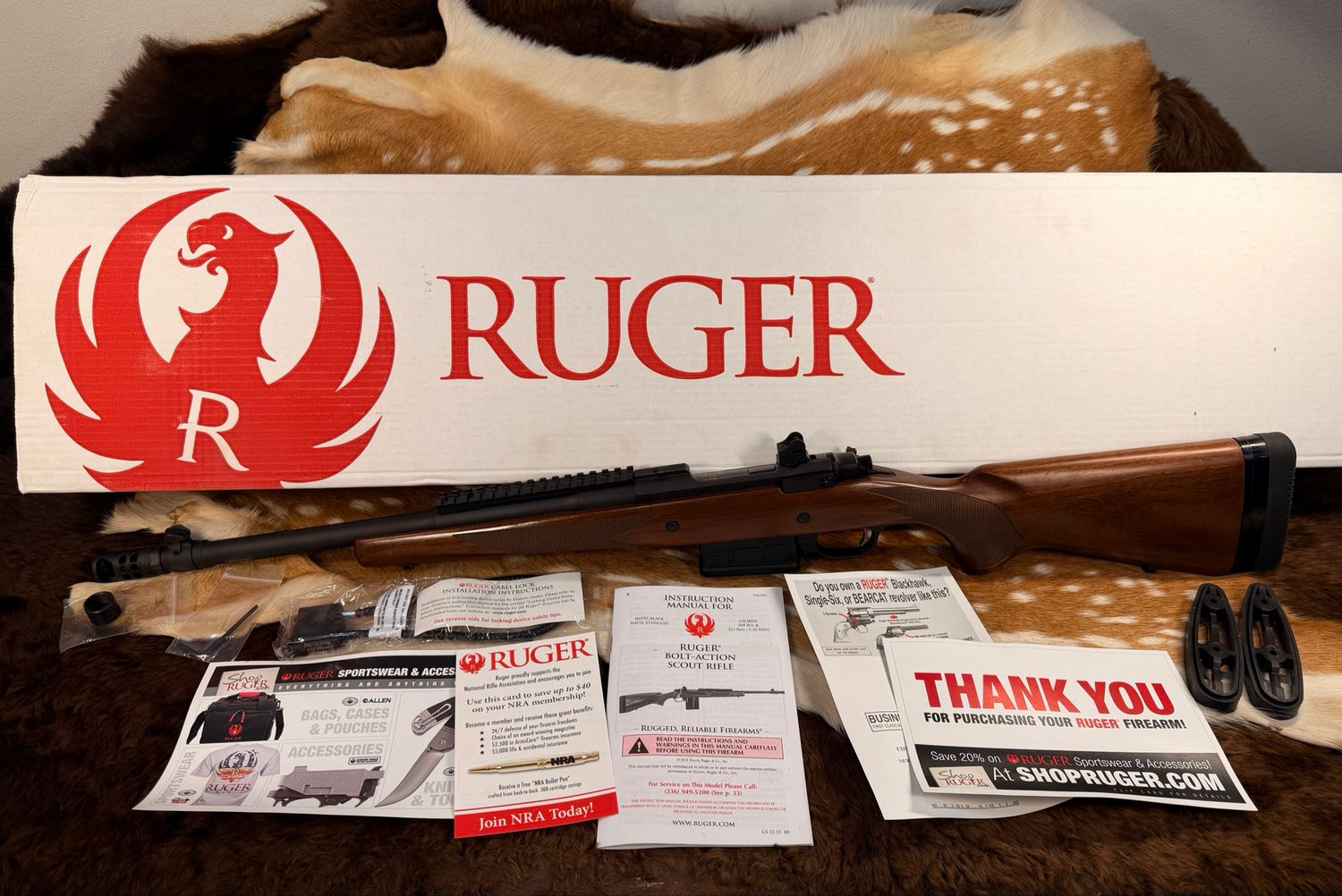 Ruger M77 Gunsite Scout Rifle .450 Bushmaster