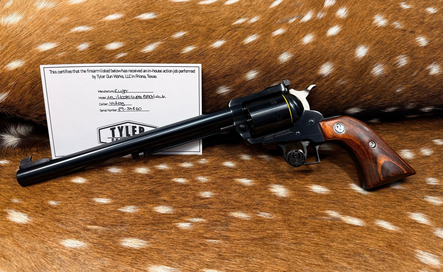 Ruger New Model Super Blackhawk .44 Remington Magnum Revolver with Action Job Ruger New Model Super Blackhawk .44 Remington Magnum Revolver with Action Job