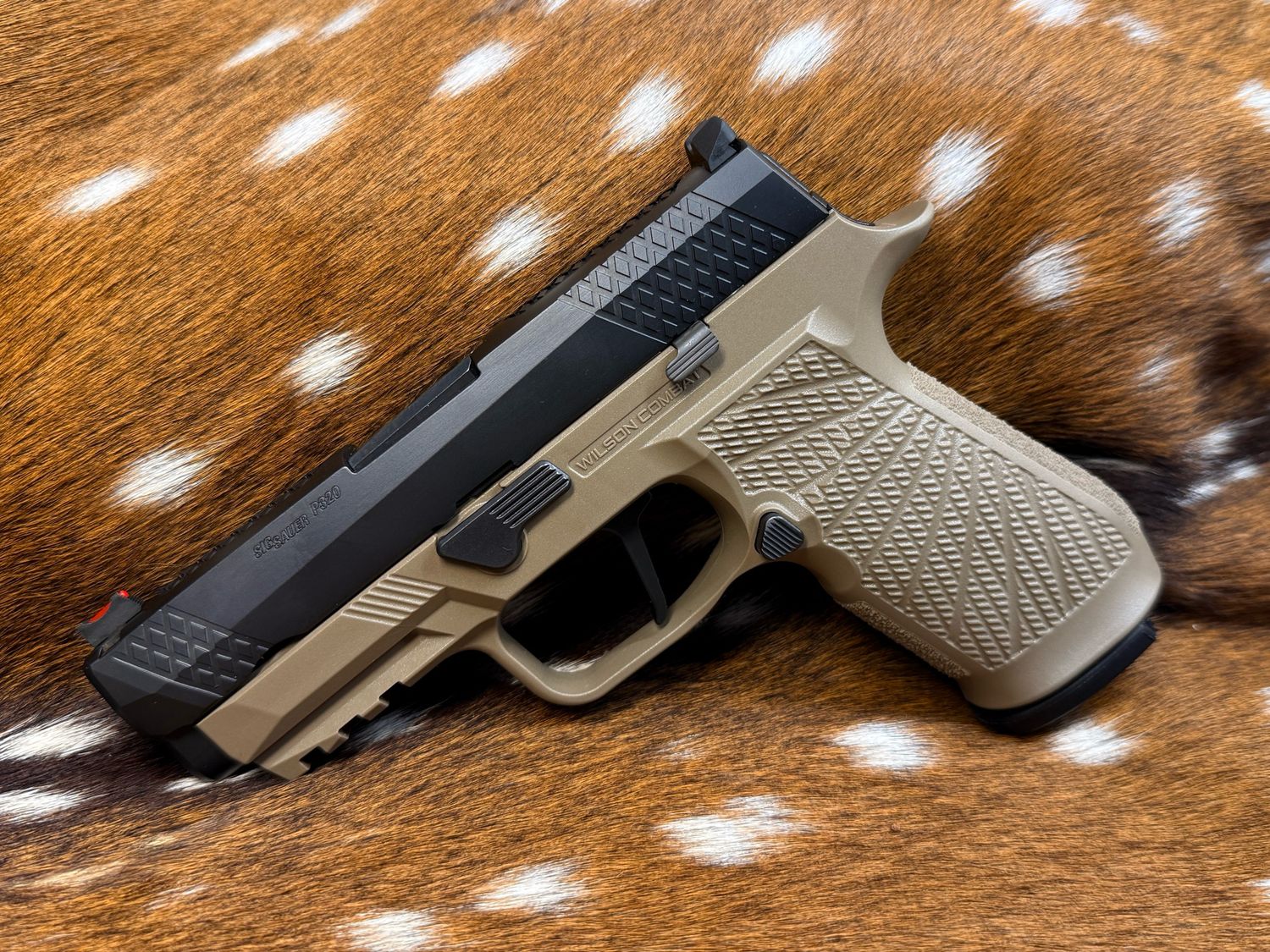 Wilson Combat WCP320 Carry 9mm – Tan Frame – Action Tuned Wilson Combat WCP320 Carry 9mm – Tan Frame – Action Tuned