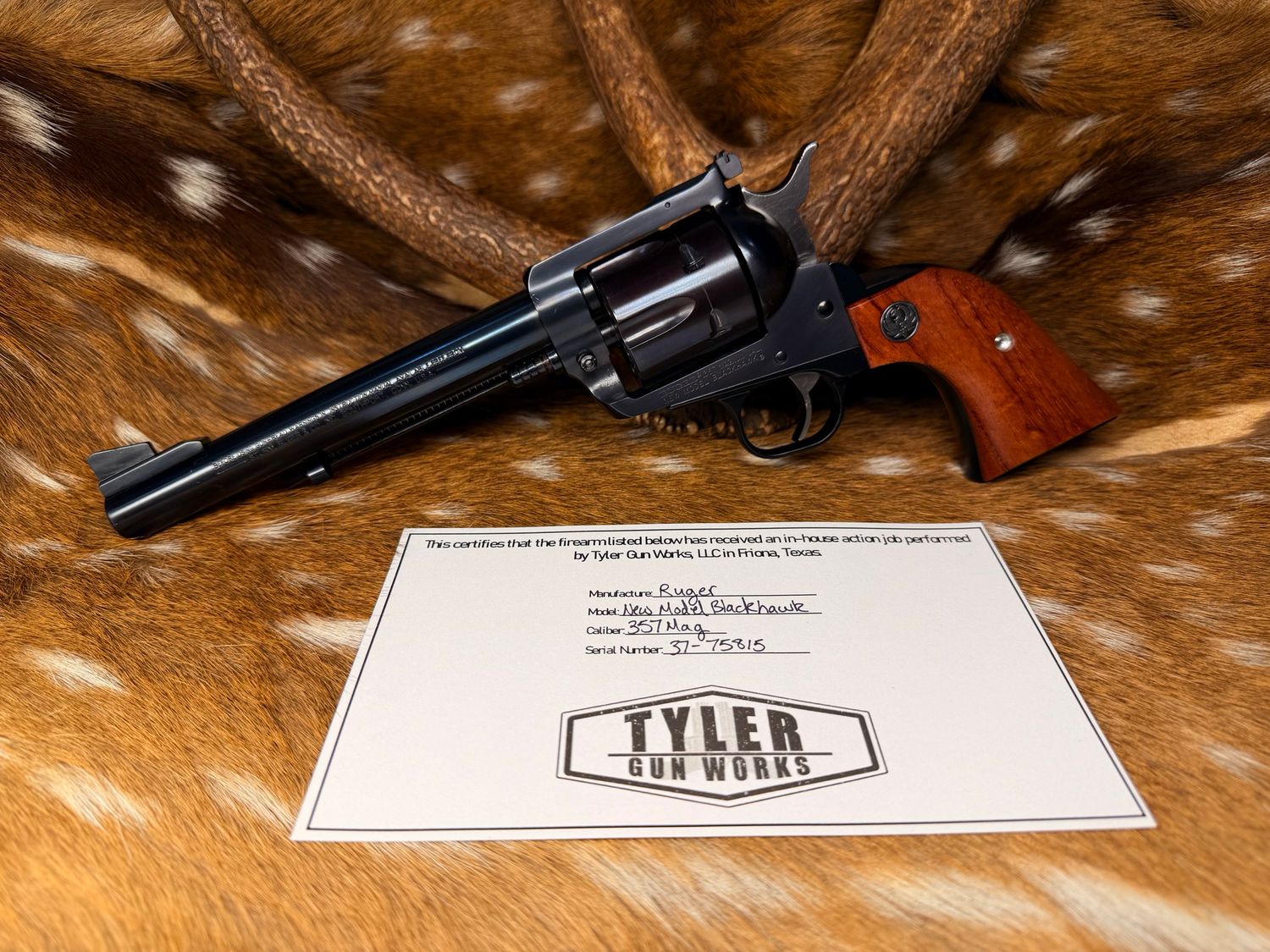 Ruger New Model Blackhawk .357 Magnum – 6½" – TGW Action Job