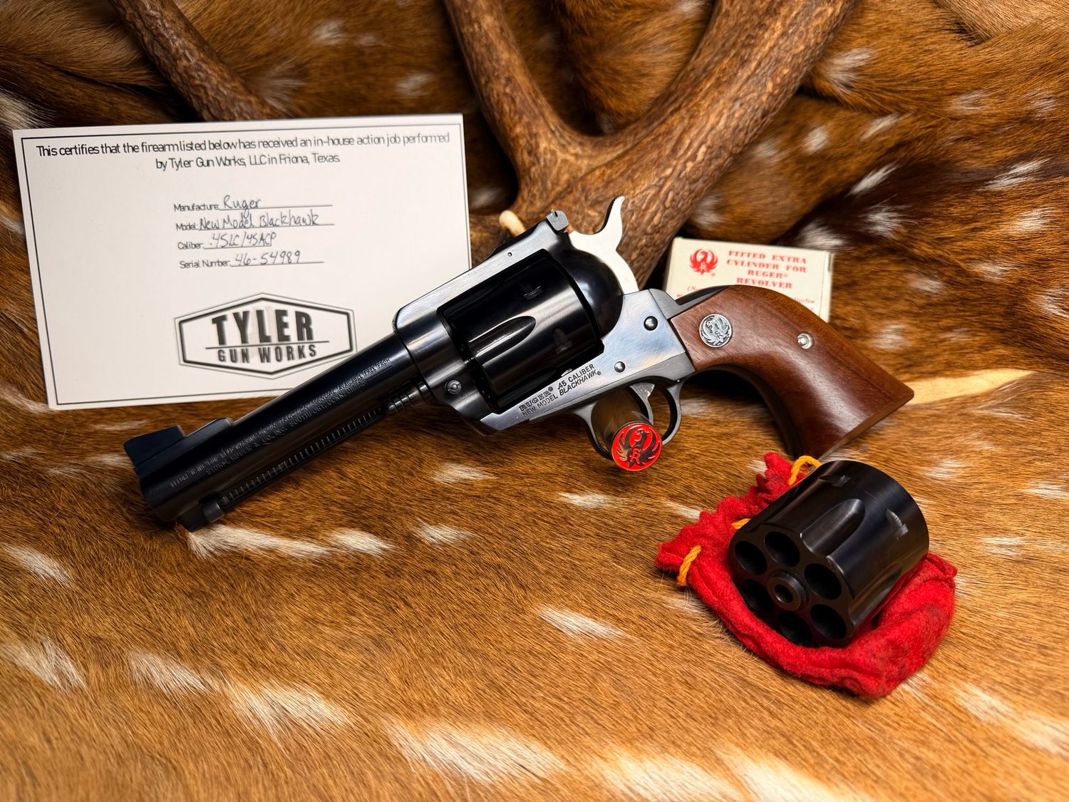 Ruger New Model Blackhawk .357 Magnum Revolver with TGW Action Job