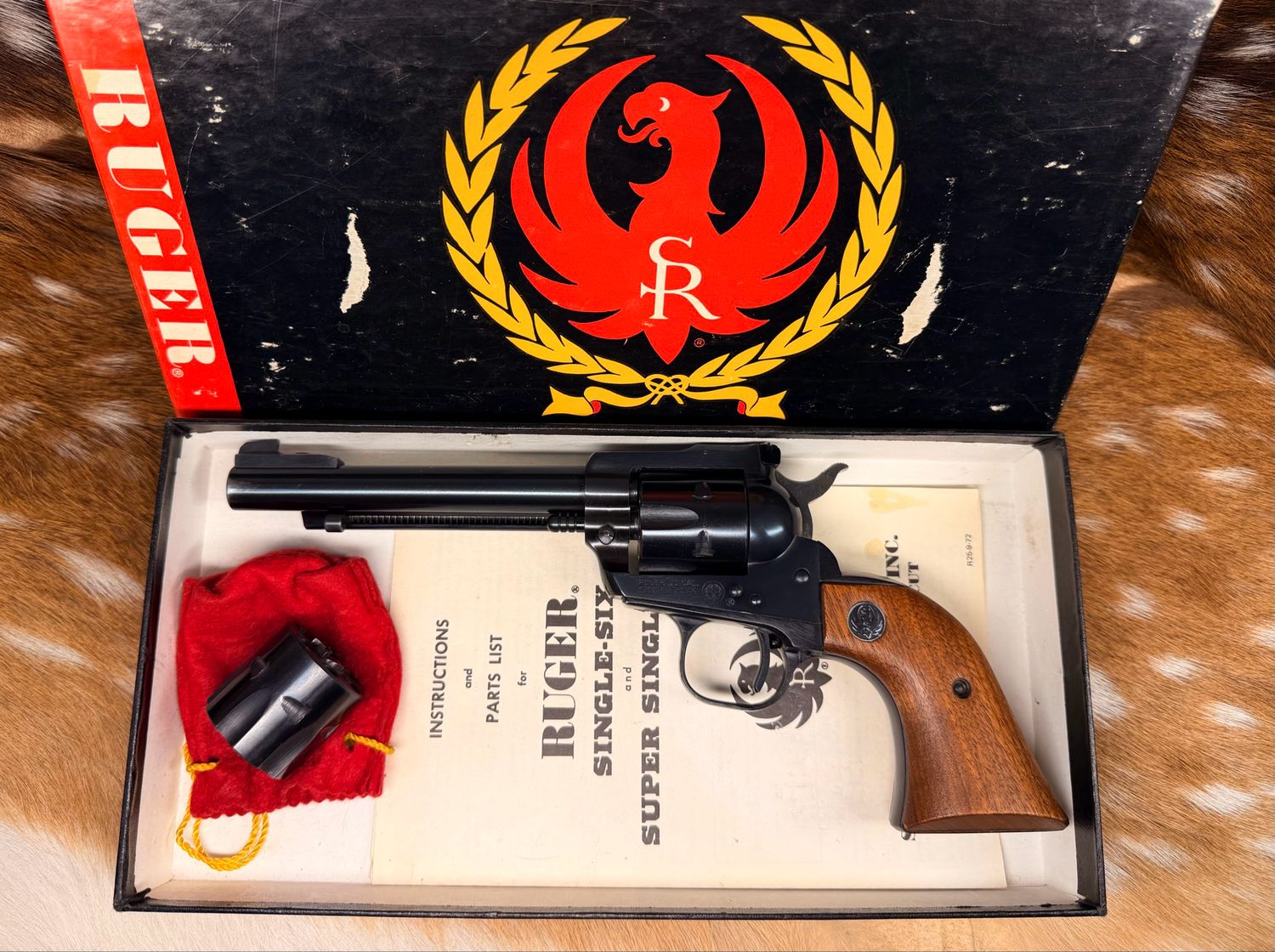 Ruger Old Model Super Single-Six Convertible .22 LR / .22 WMR – 5½" – 1972