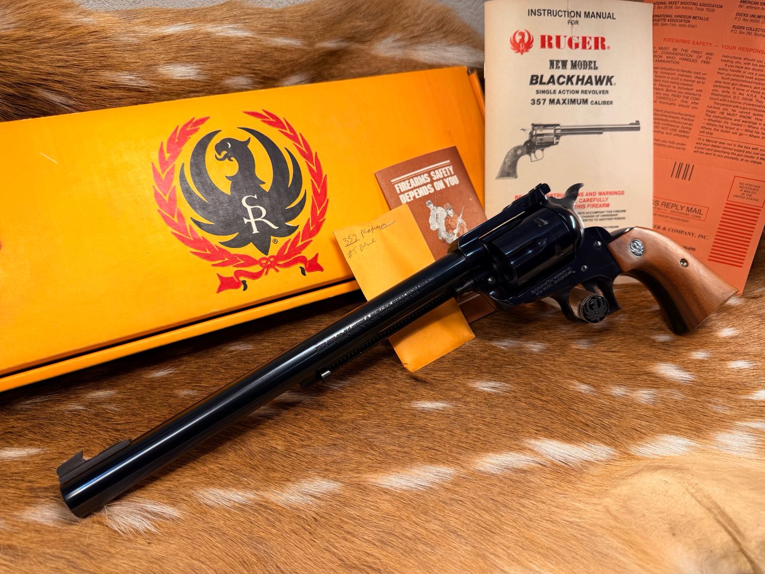 Ruger New Model Blackhawk .357 Maximum 10½" - with TGW Action