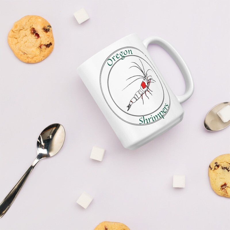 Oregon Shrimpers Medallion 15 oz. Mug