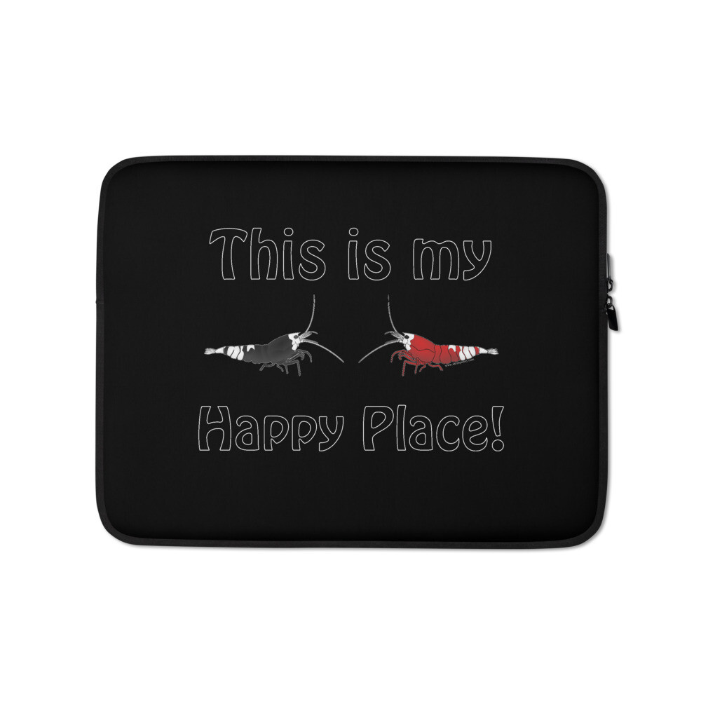 Nanashi Happy Place Laptop Sleeve - SERH, Size: 13 in