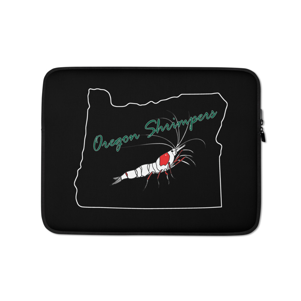 Oregon Shrimpers Laptop Sleeve, Size: 13 in