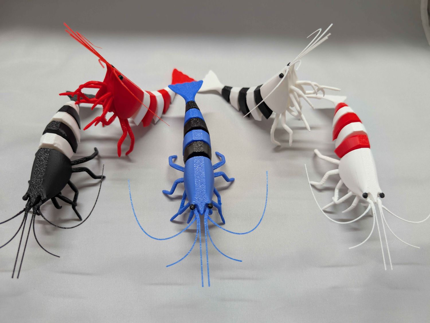 Articulated Caridina Shrimp Model - Scales of Valhalla