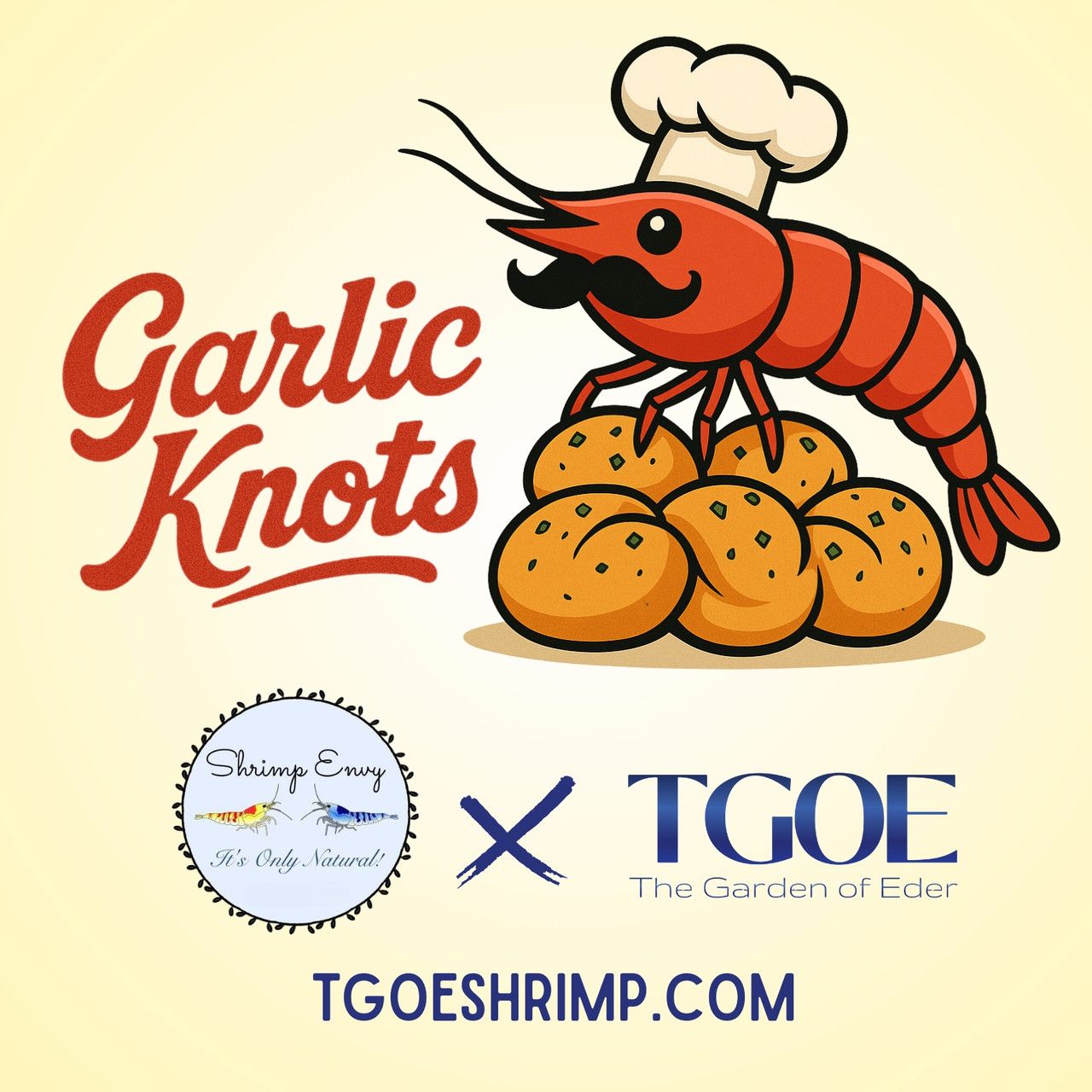 Shrimp Envy x TGOE Garlic Knots - 35gr