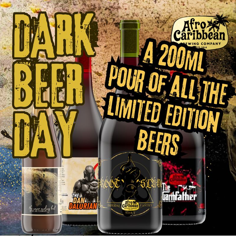 Limited Edition Dark Beer Day Bottle Tasting Ticket