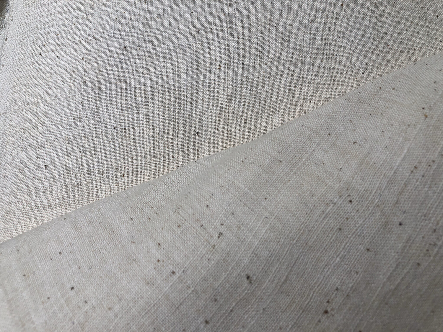 Hand Spun Hand Woven 100 Count Muslin Cotton  Fabric
