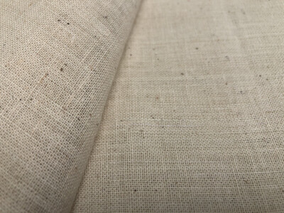 Hand Spun Hand Woven 33 Count Cotton  Fabric