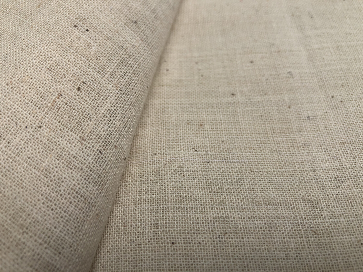Hand Spun Hand Woven 33 Count Cotton  Fabric