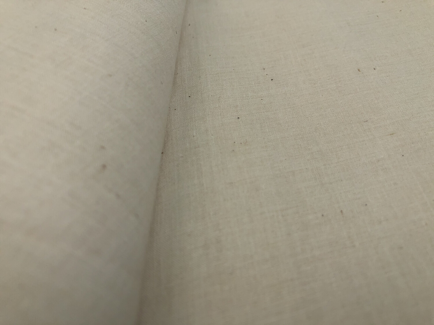 Hand Spun Hand Woven 300 Count Muslin Cotton  Fabric