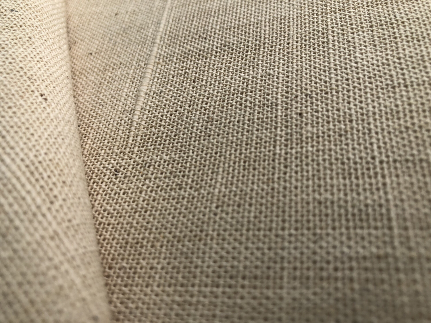 Hand Spun Hand Woven 20 Count Cotton  Fabric