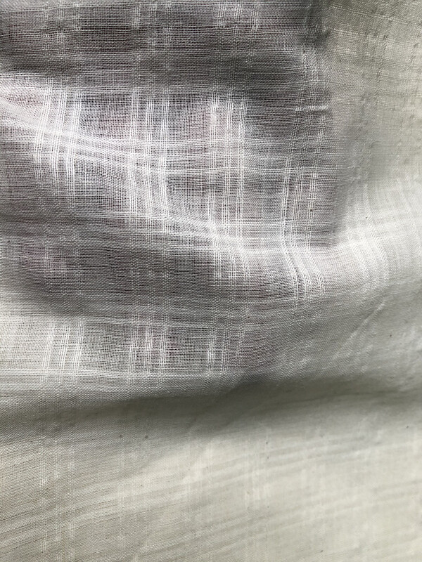 Hand Spun Hand Woven 200 Count Muslin Cotton Design Fabric