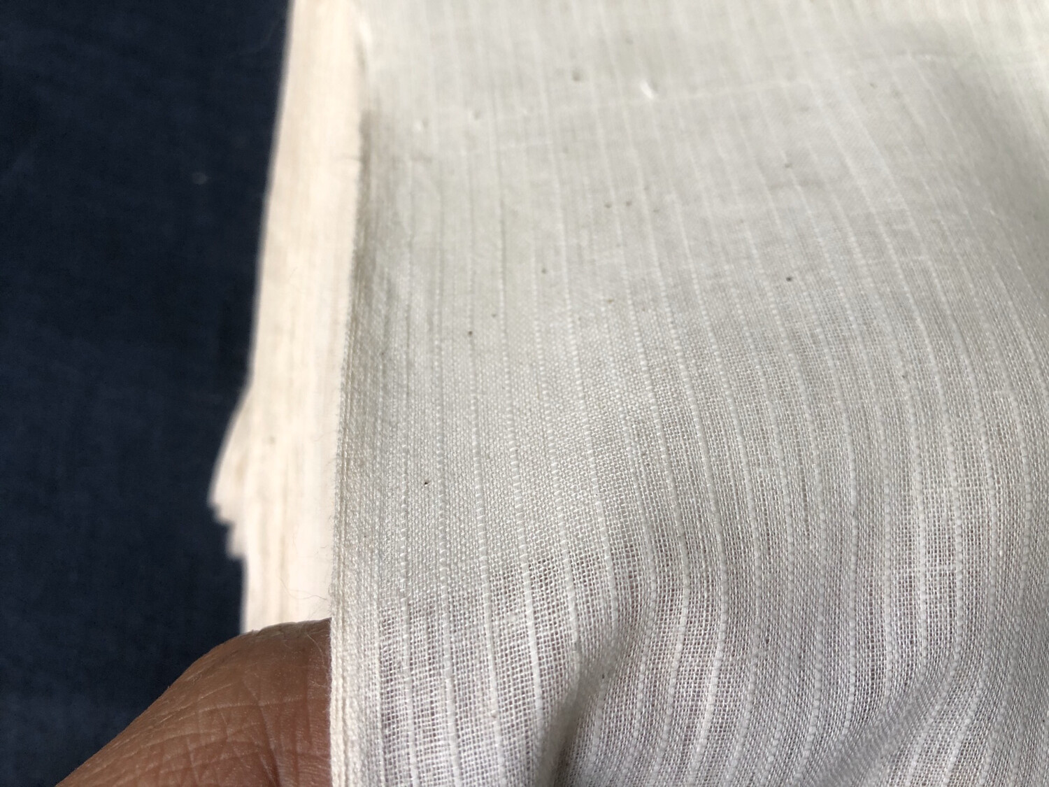 Hand Spun Hand Woven Muslin 200 Count Fabric