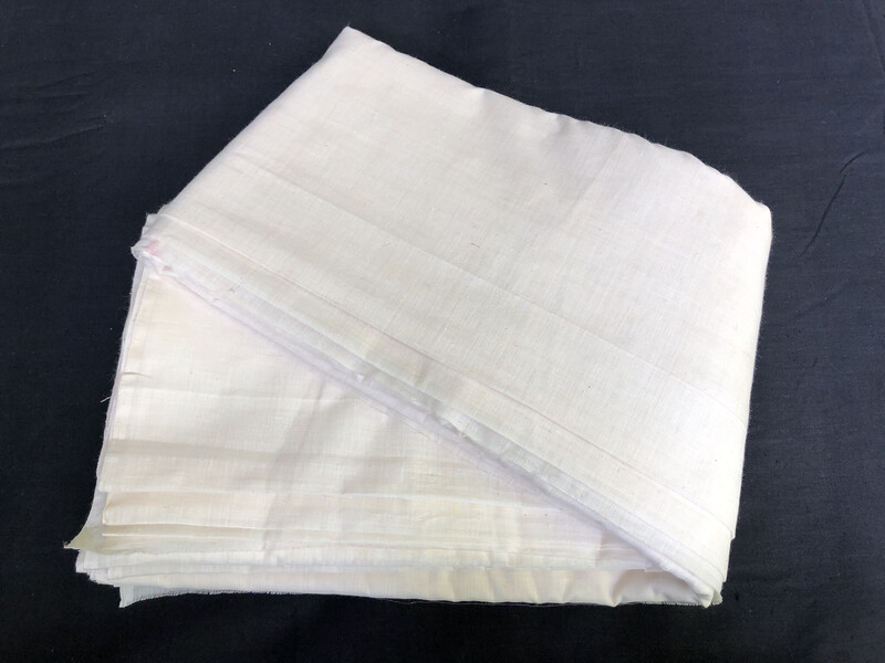 Hand Spun Hand Woven 500 Count Muslin Cotton Fabric