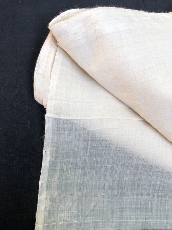 Hand Spun Hand Woven 400 Count Muslin Cotton  Fabric