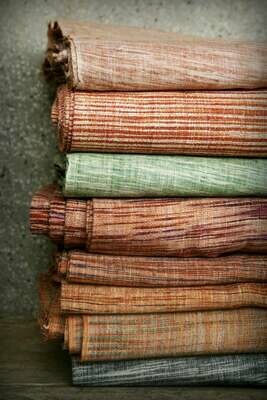 ​Hand Spun Handwoven Cotton Fabric Tai Dai Color