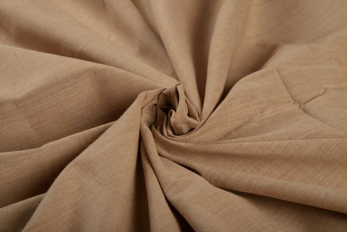 Hand Spun Hand Woven Yarn Dyed Natural Color