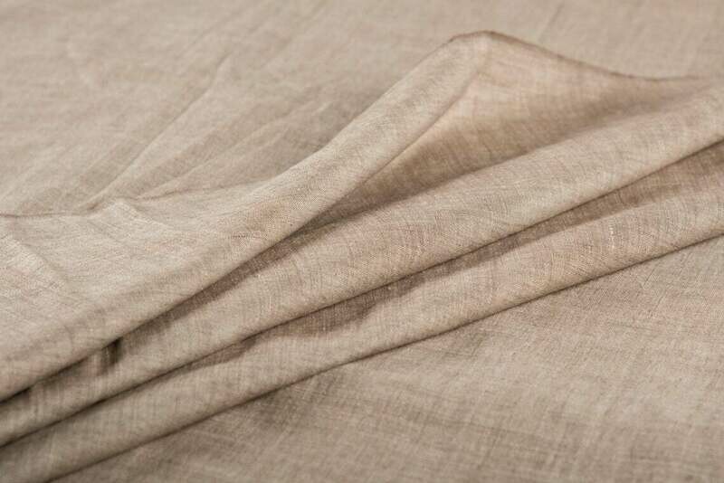 Hand Spun Hand Woven Yarn Dyed Natural Color