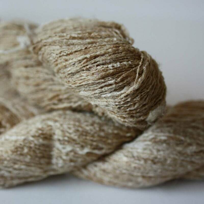 Tussar Ghicha Silk Yarn