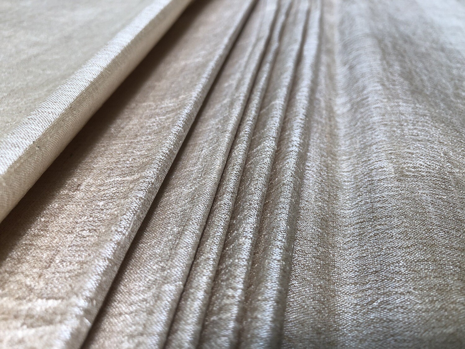 Desi Tussar Silk Fabric