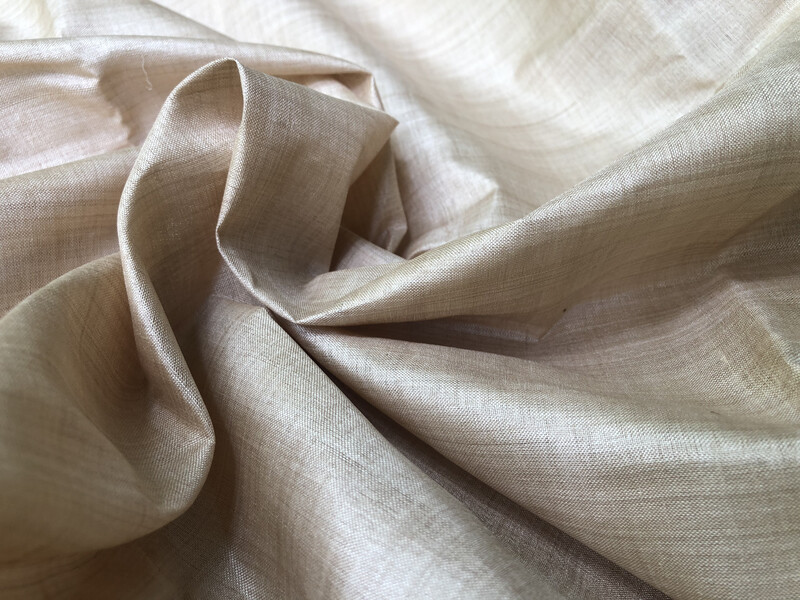 Desi Tussar Silk Fabric