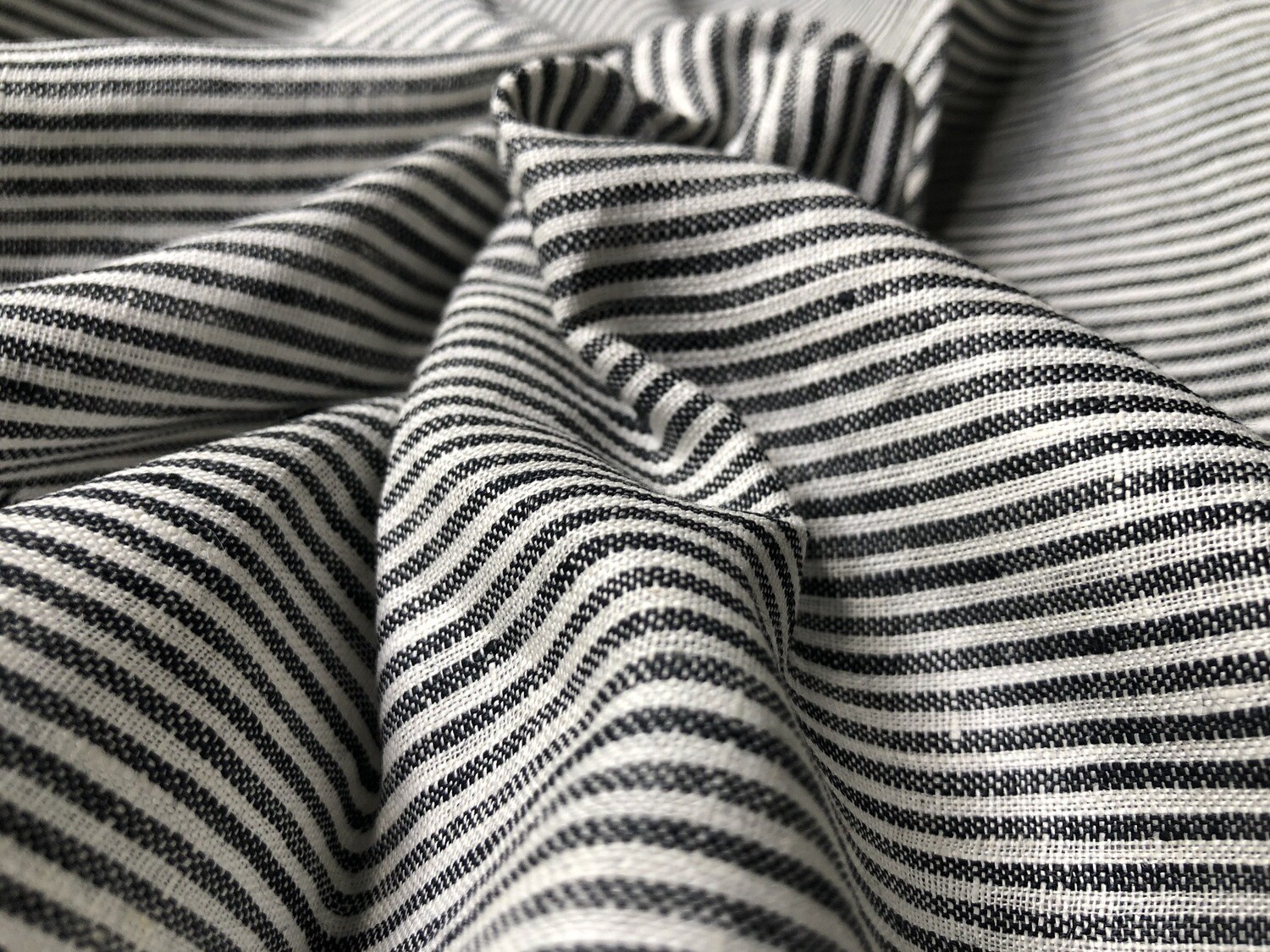 Linen Fabric Hand Spun Hand Woven