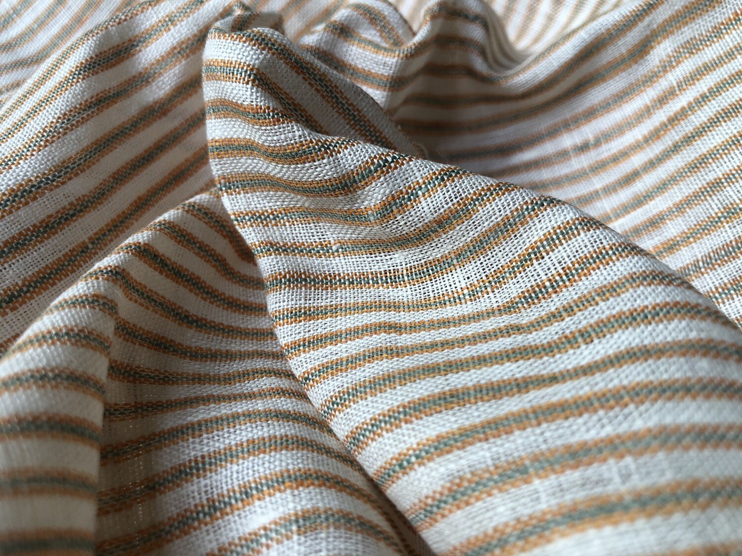 Linen Fabric Hand Spun Hand Woven