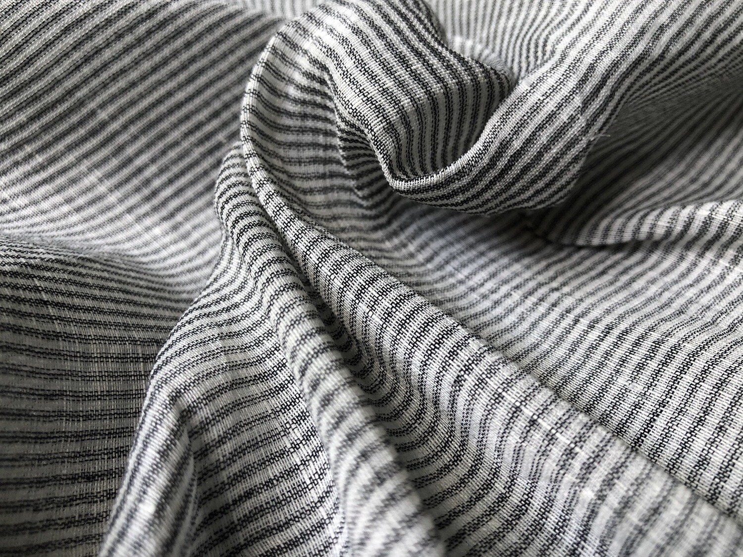 Linen Fabric Hand Spun Hand Woven