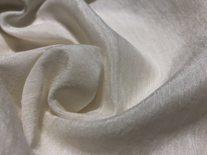Silk With Muslin Cotton Fabric