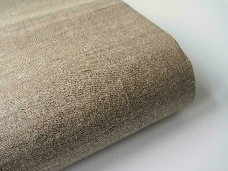Katiea Silk Fabric | Wild Silk | natural raw silk un died fabric