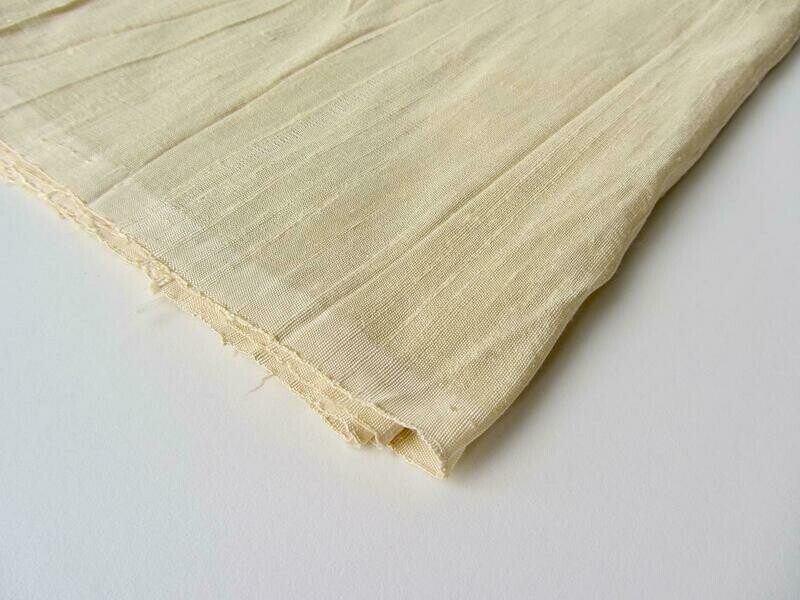 Silk Dupioni Fabric / Raw Silk