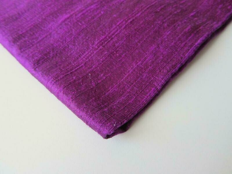 Silk Dupioni Fabric / Raw Silk