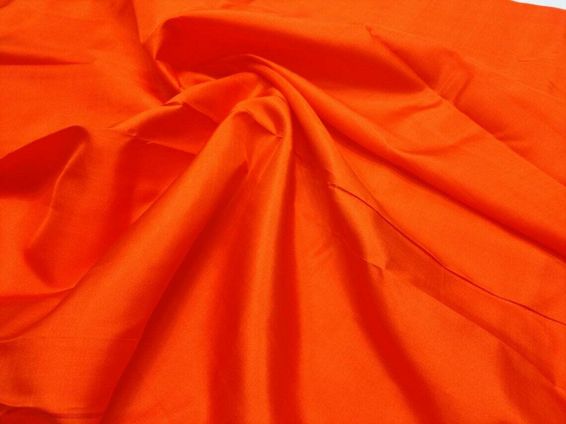Strong Red Mulberry Silk Fabric/100% Pure Silk Fabric