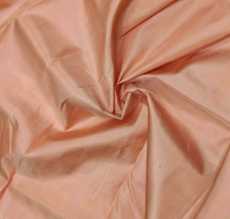 Peach Mulberry Silk Fabric/100% Pure Silk Fabric