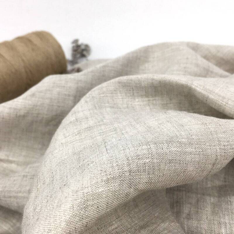 Linen Fabric UnDyed  Natural Linen