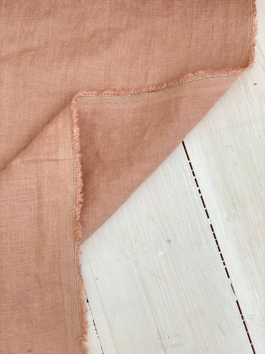 Misty rose linen fabric
 | Linen Fabric Hand Spun Hand Woven