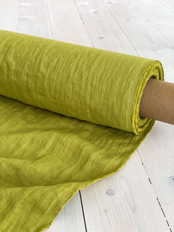 Pear green linen fabric
 | Linen Fabric Hand Spun Hand Woven
