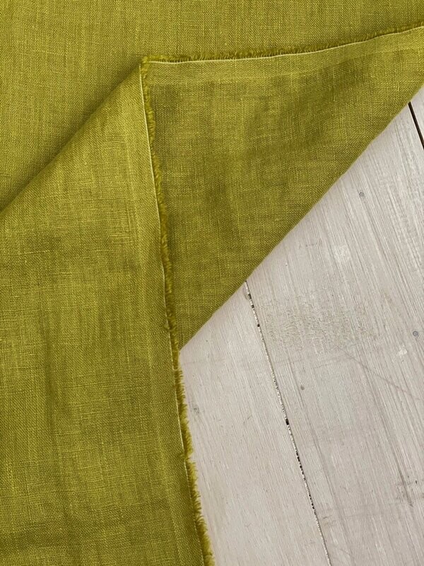 Pear green linen fabric
 | Linen Fabric Hand Spun Hand Woven